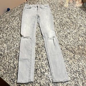 All Saint’s gray jeans